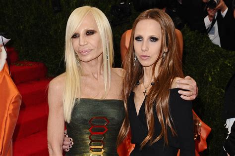 filha donatella versace|donatella versace uncle.